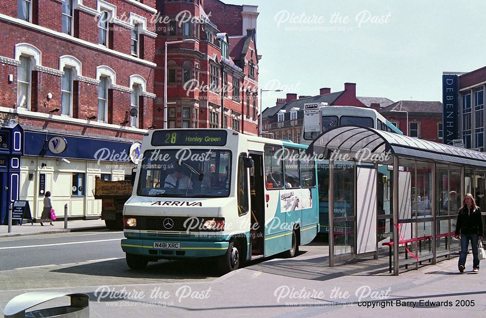 Arriva Mercedes Benz 1381, Victoria Street, Derby