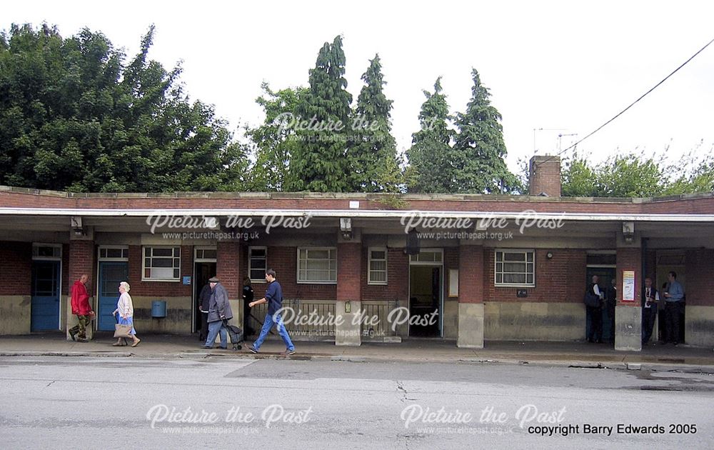 Bus Station platform buildings 