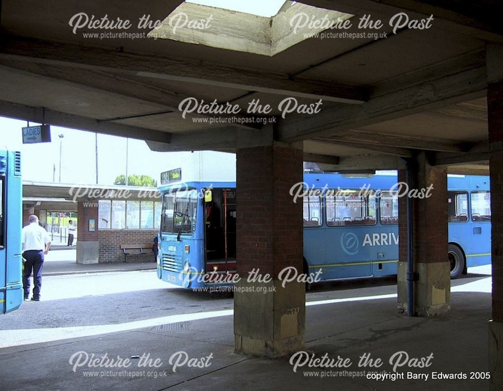 Bus Station covered platform 