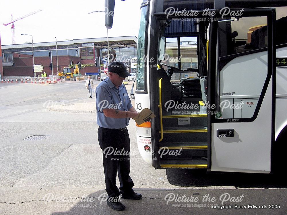 Bus Station National Express driver 