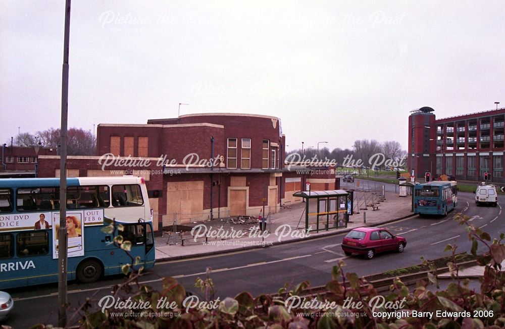 Morledge disused bus station from Eagle Market 