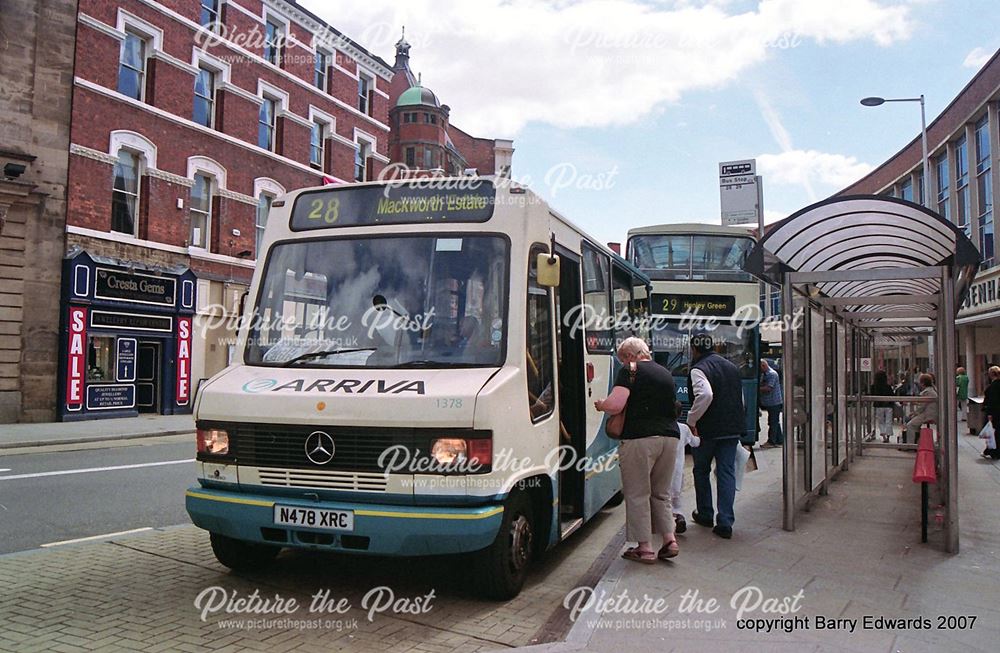 Arriva Mercedes Benz 1387, Victoria Street, Derby