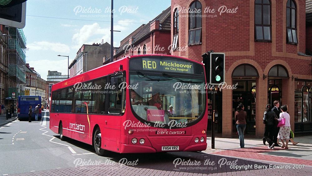 Trent Scania 667, Albert Street, Derby