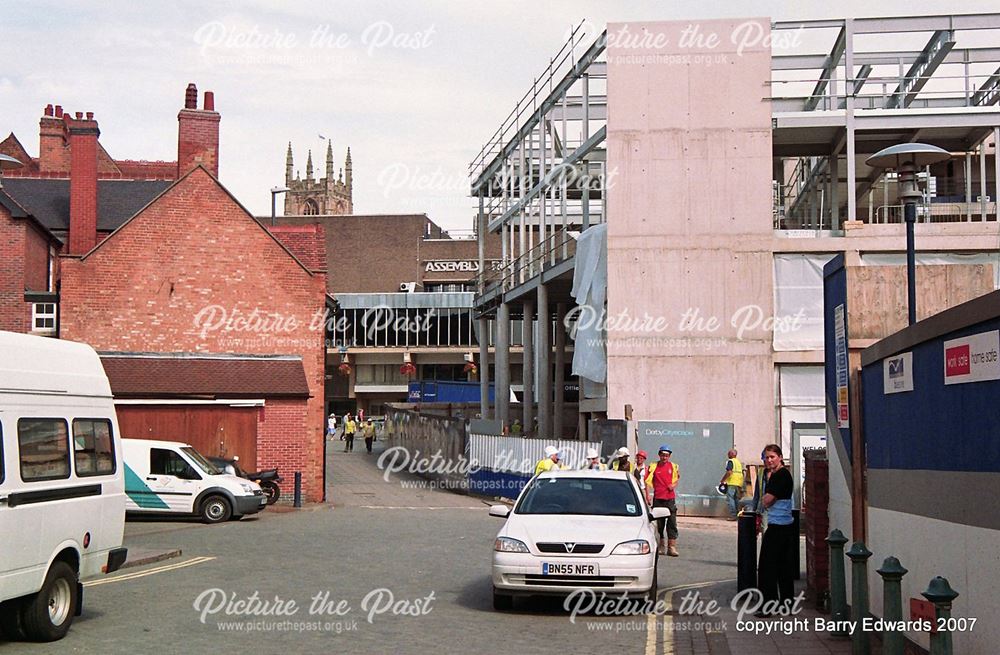 Tenant Street with Quad under construction 