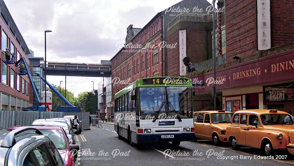 London Road Notts and Derby Volvo 128