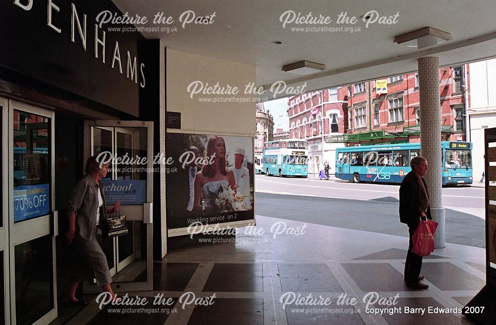 Victoria Street Debenhams store entrance 