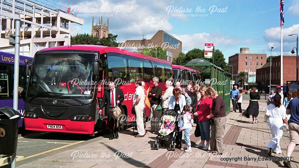 Trent Scania Irizar 68, Corporation Street, Derby