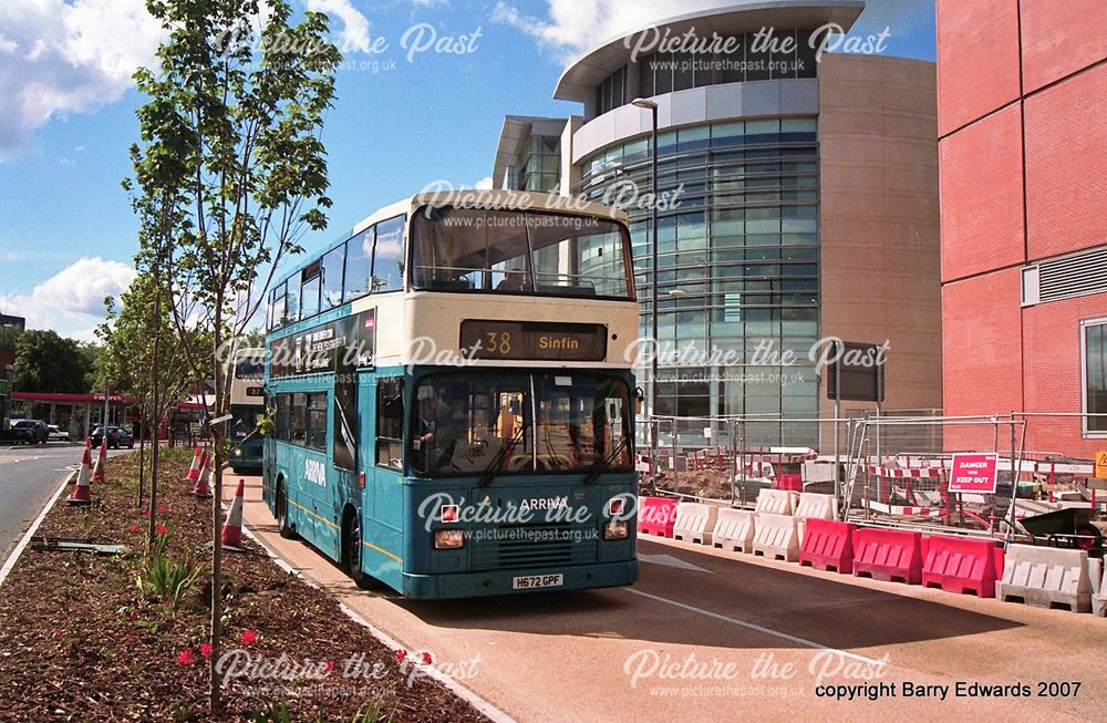 Arriva ex London South Volvo 4330, Traffic Street, Derby