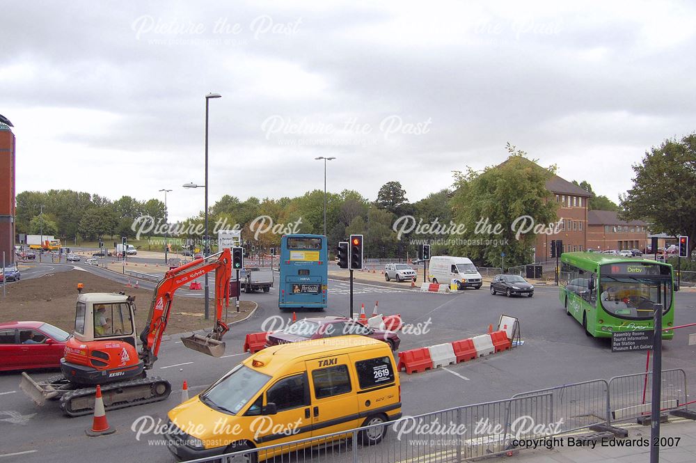 The Cock Pit and new road layout 