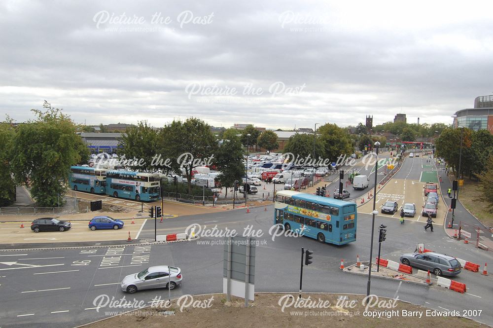 Traffic Street from car park 