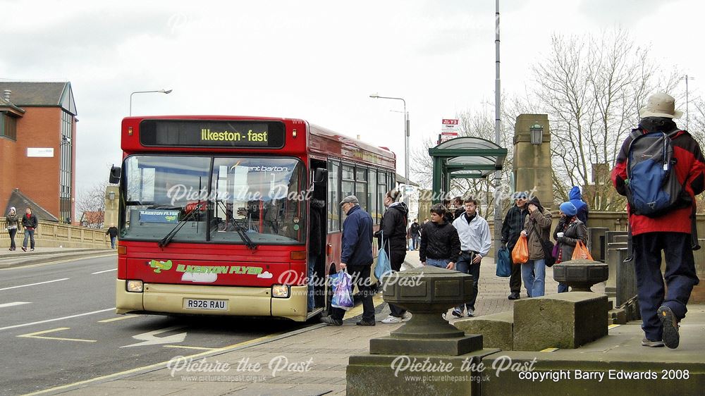 Trent Dennis Dart 926, Derwent Street on street stop for Ilkeston, Derby