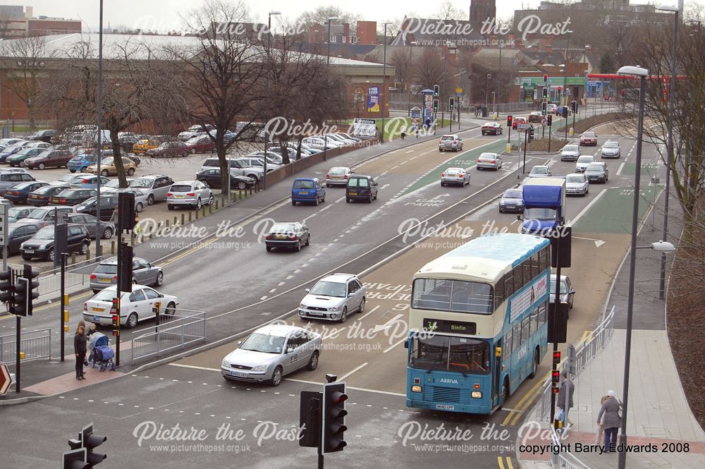 Arriva ex London South Volvo 4332, Traffic Street, Derby