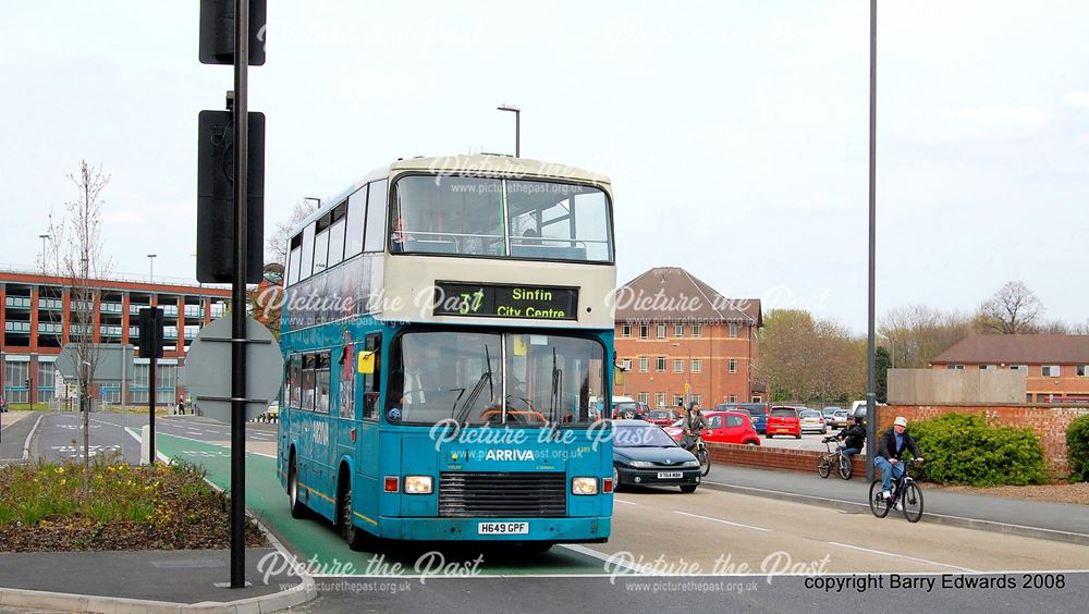 Arriva ex London South Volvo 4389, Traffic Street, Derby