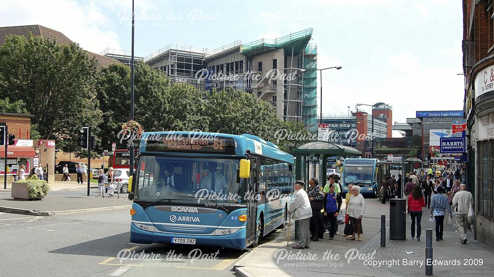 Arriva Scania Omnicity 3577, Morledge, Derby