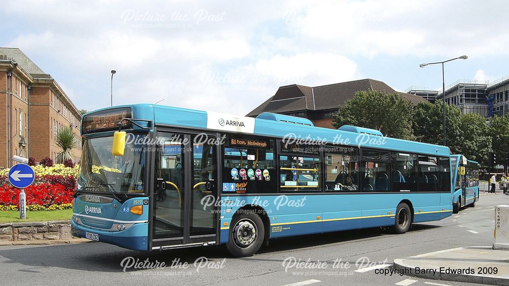 Arriva Scania Omnicity 3577, Morledge, Derby