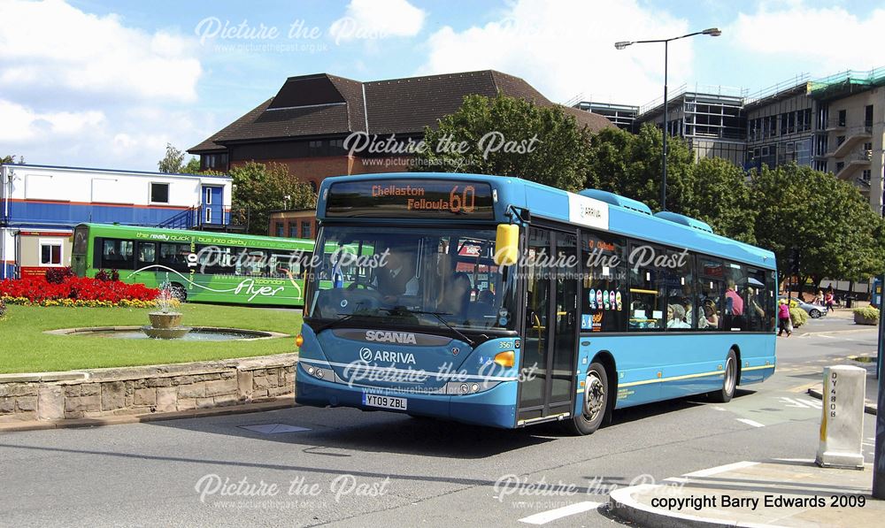 Arriva Scania Omnicity 3567, Morledge, Derby