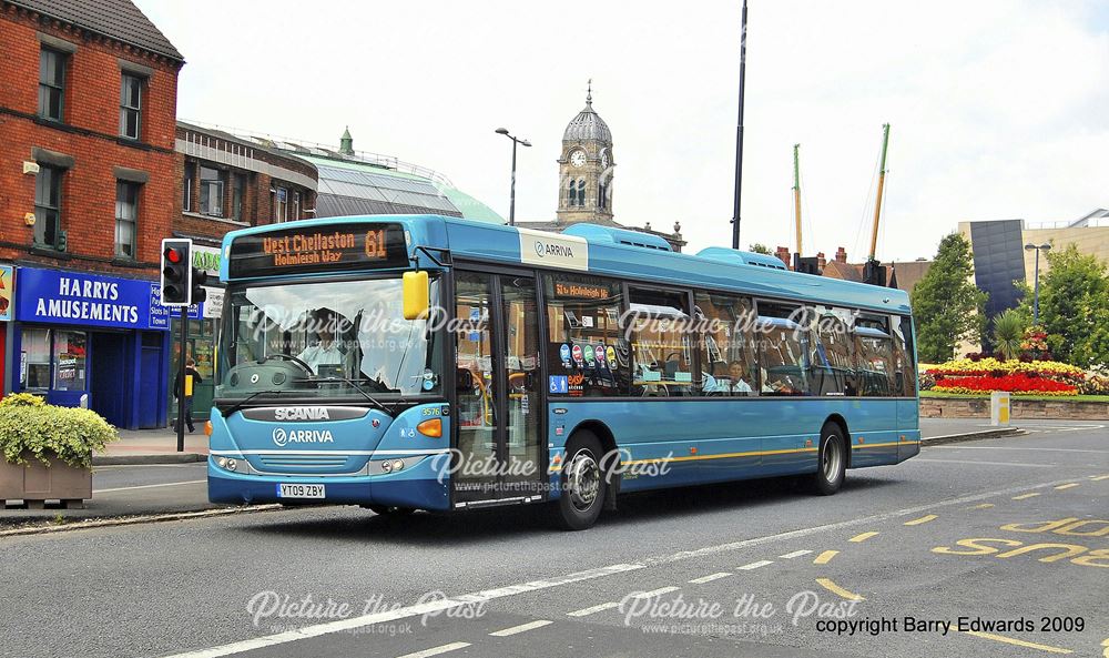 Arriva Scania Omnicity 3576, Morledge, Derby