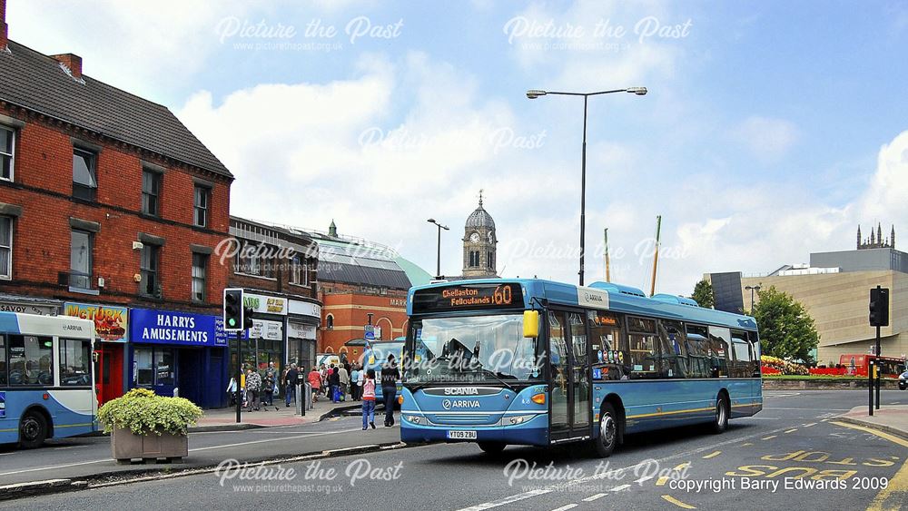 Arriva Scania Omnicity 3572, Morledge, Derby