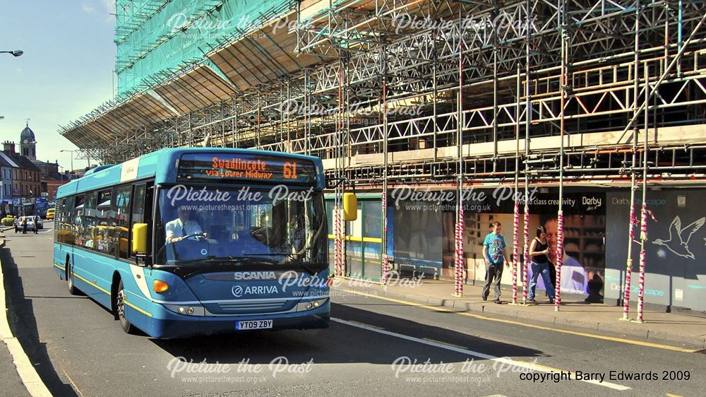 Arriva Scania Omnicity 3576, Morledge, Derby