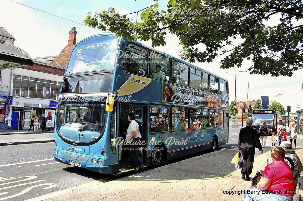 Arriva Volvo B9 4215, Morledge, Derby