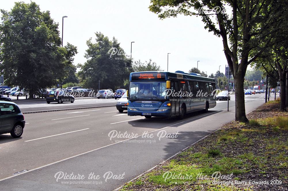 Arriva Scania Omnicity 3573,  Traffic Street, Derby