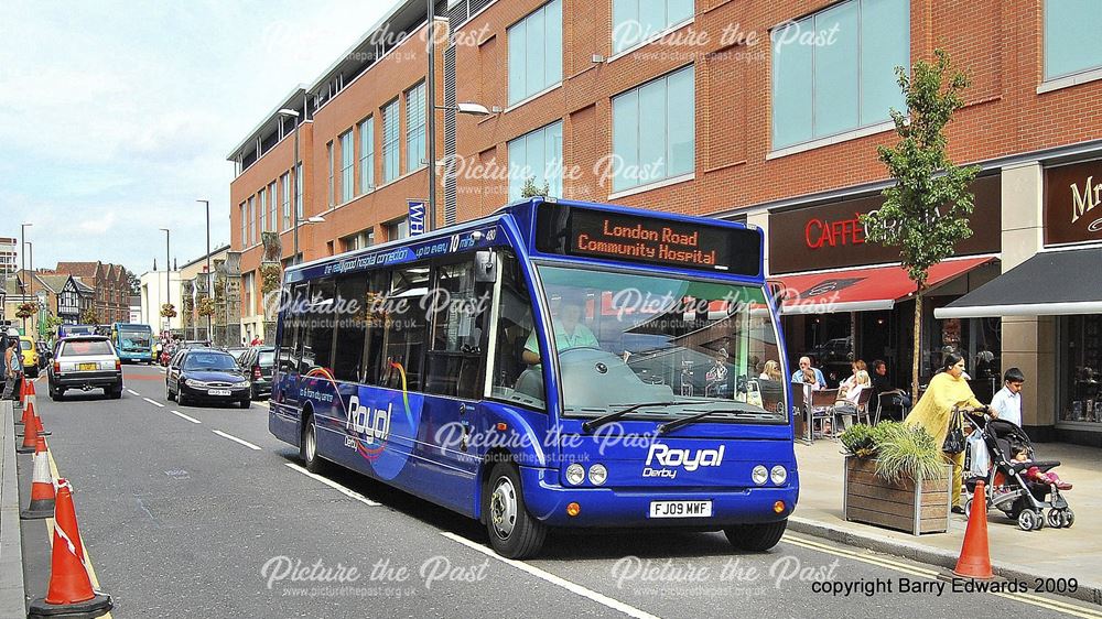 Trent Royal Derby Optare Solo 480, London Road, Derby