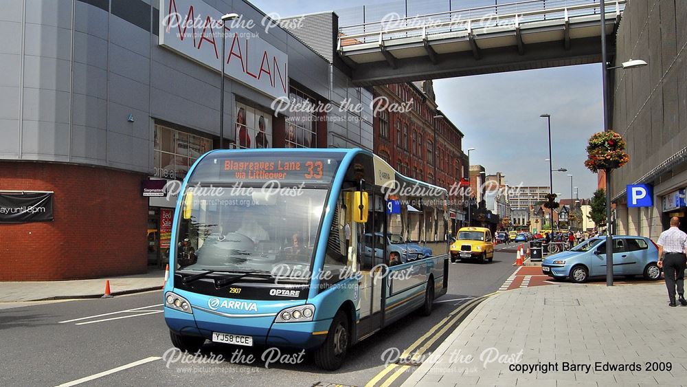 Arriva Optare Solo 2907, London Road, Derby