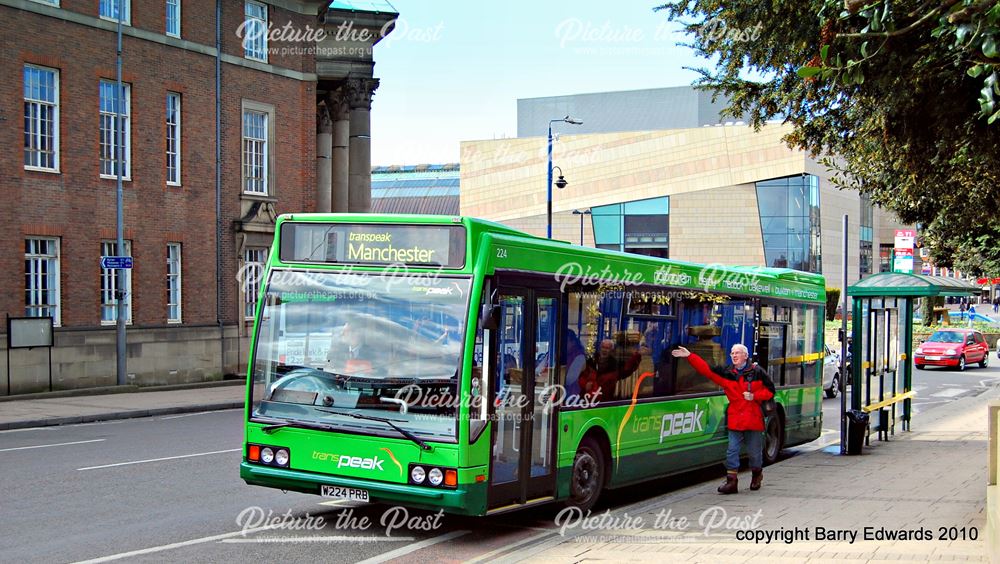 Trent Optare Excel 224, Derwent Street, Derby