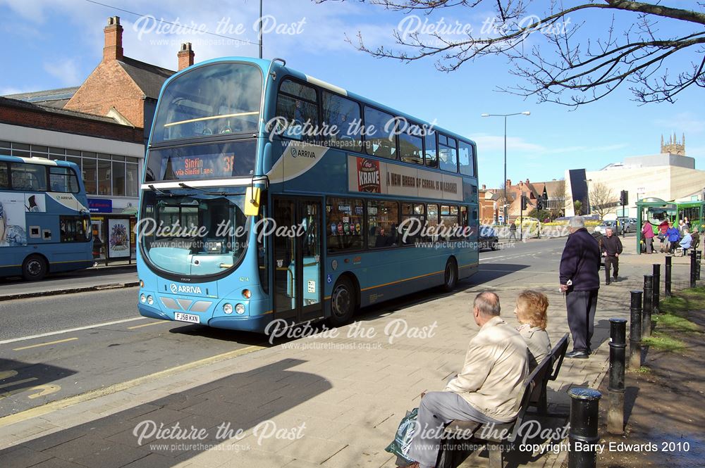 Arriva Volvo B9 4214, Morledge, Derby