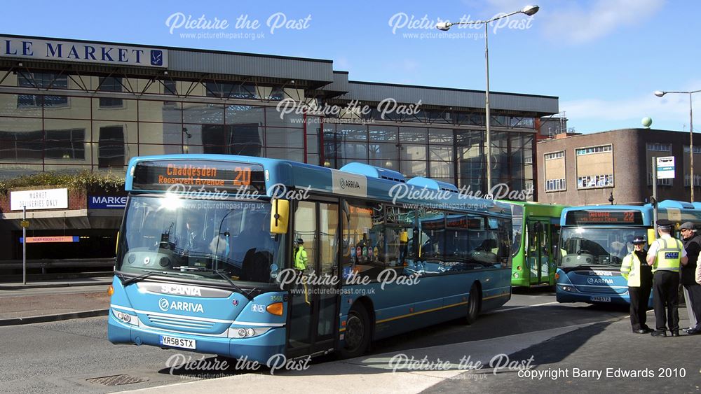 Arriva Scania Omnicity 3565, Morledge, Derby