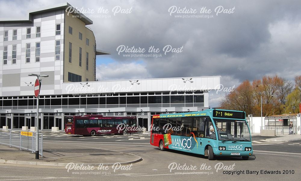 Trent Optare Solo 448, New Bus Station first day, Derby