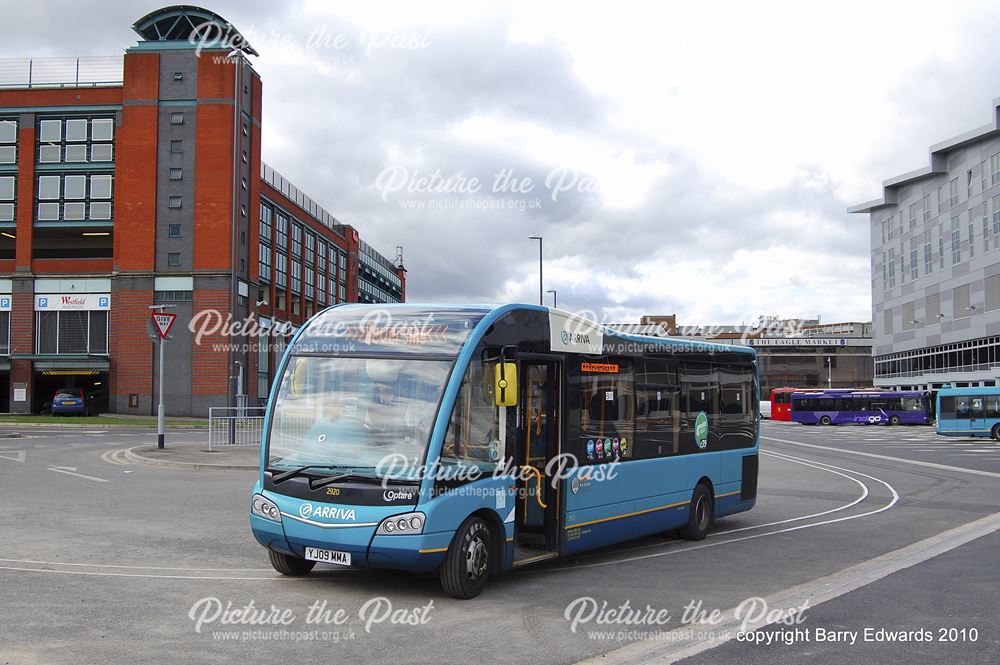 Arriva Optare Solo 2920, New Bus Station first day, Derby