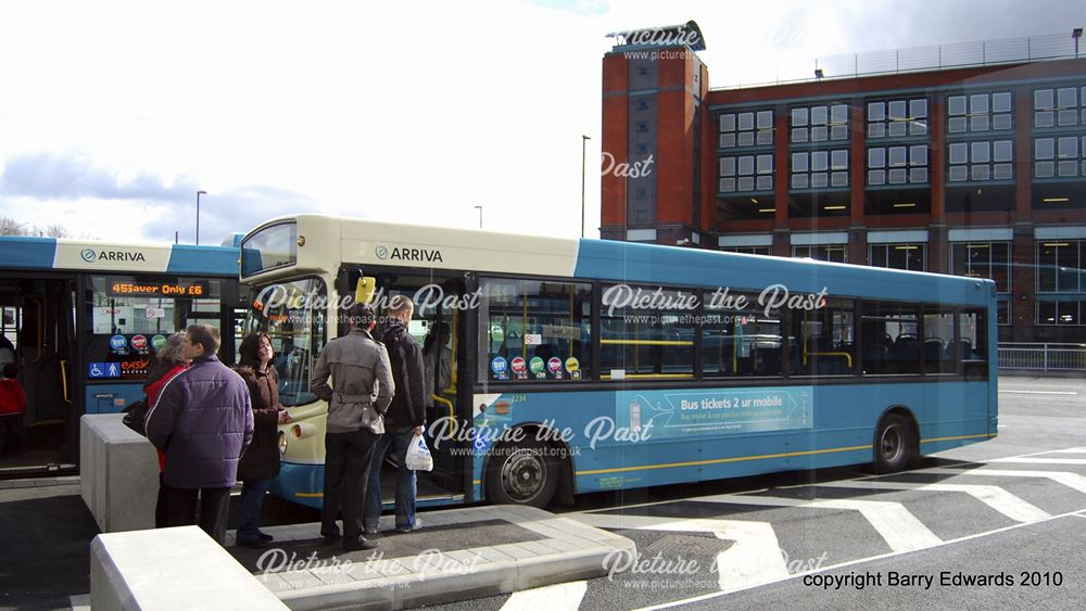 Arriva Dennis Dart 2234, New Bus Station first day, Derby