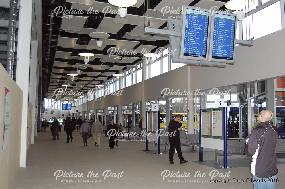 New Bus Station first day passenger concourse 