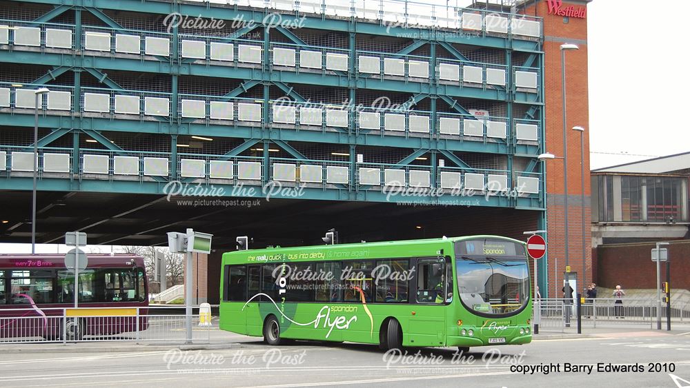 Trent Scania 635, New Bus Station first day, Derby