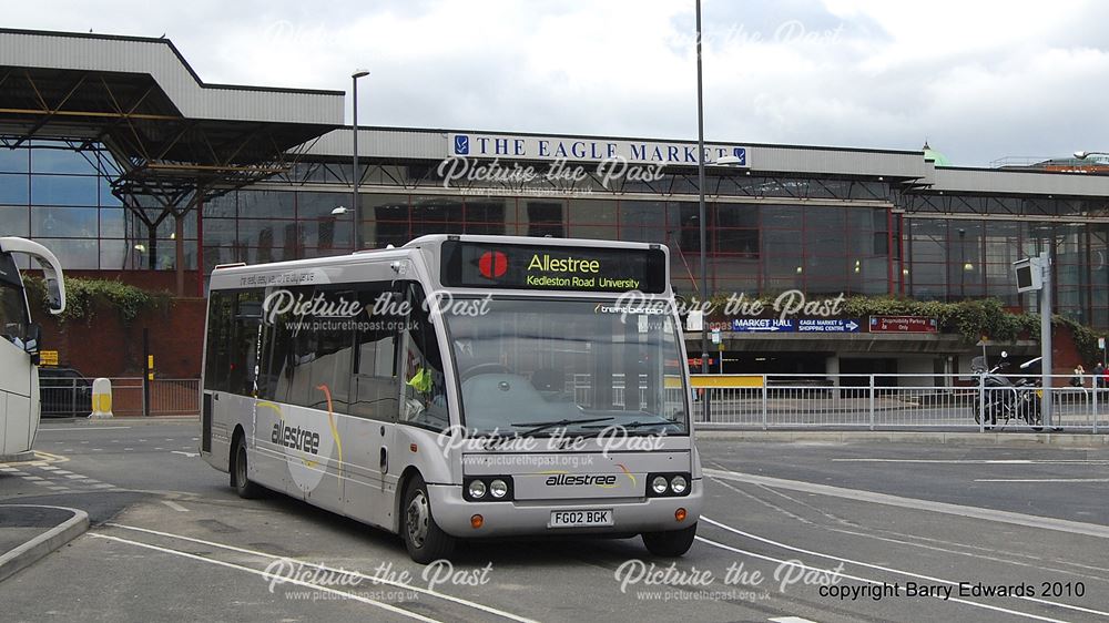 Trent Optare Solo 465, New Bus Station first day, Derby