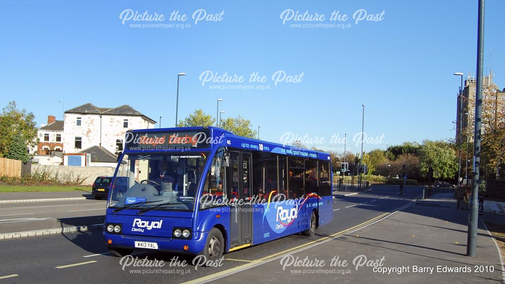 Trent Royal Derby Optare Solo 413, Lara Croft Way, Derby