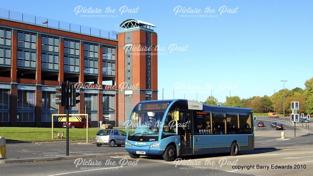 Arriva Optare Solo 2921, St Alkmund's Way, Derby