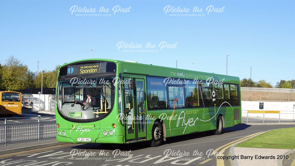 Trent Scania 635, Bus Station slip road, Derby