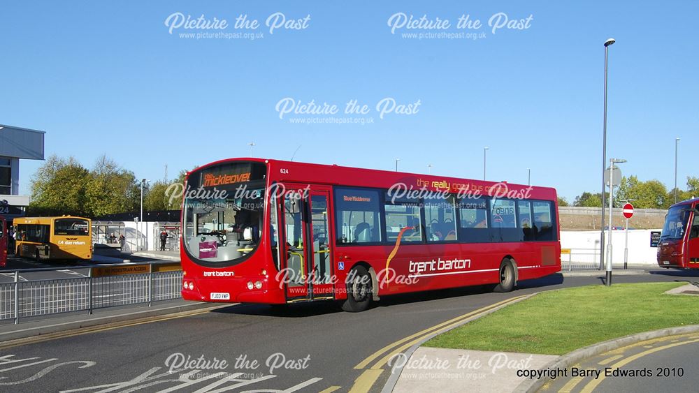 Trent Scania 624, Bus Station slip road, Derby