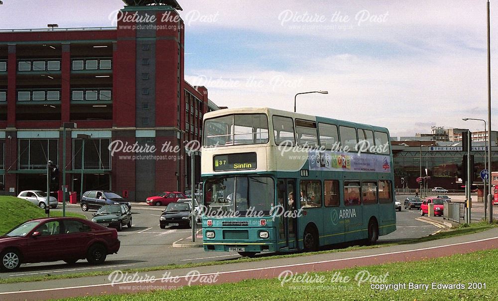 Arriva ex Fox County Volvo 4354, Cockpit, Derby