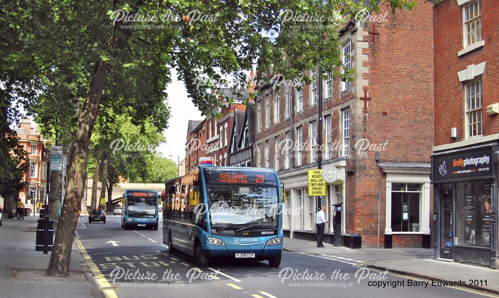 Arriva Optare Solo 2909, Friar Gate, Derby