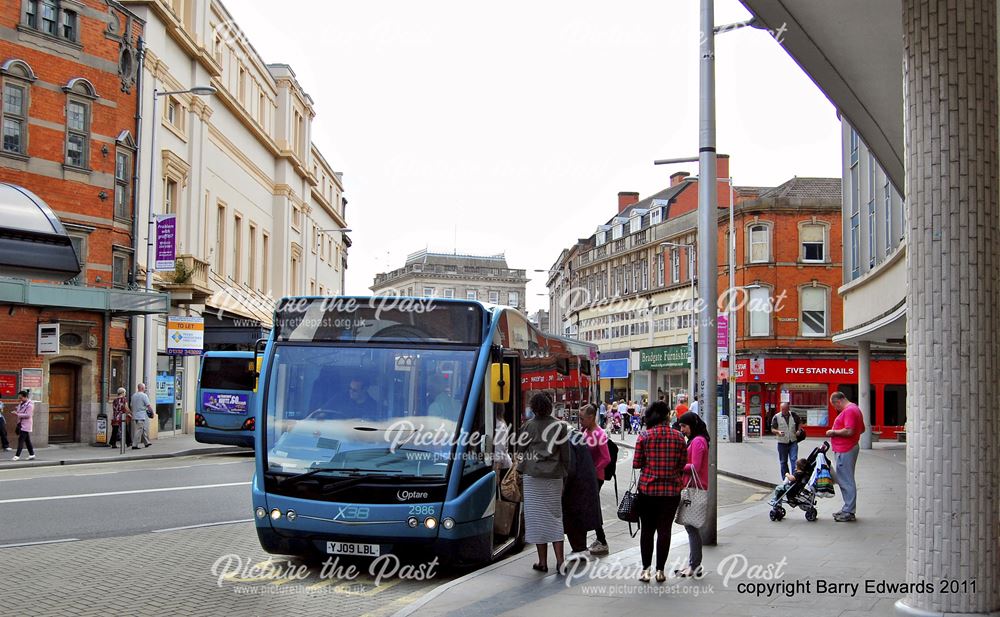 Arriva Midlands Optare Versa 2986, Victoria Street, Derby