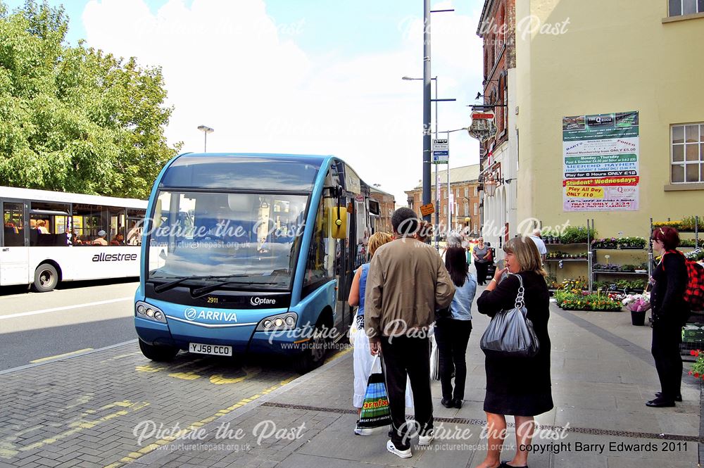 Arriva Optare Solo 2911, Albert Street, Derby