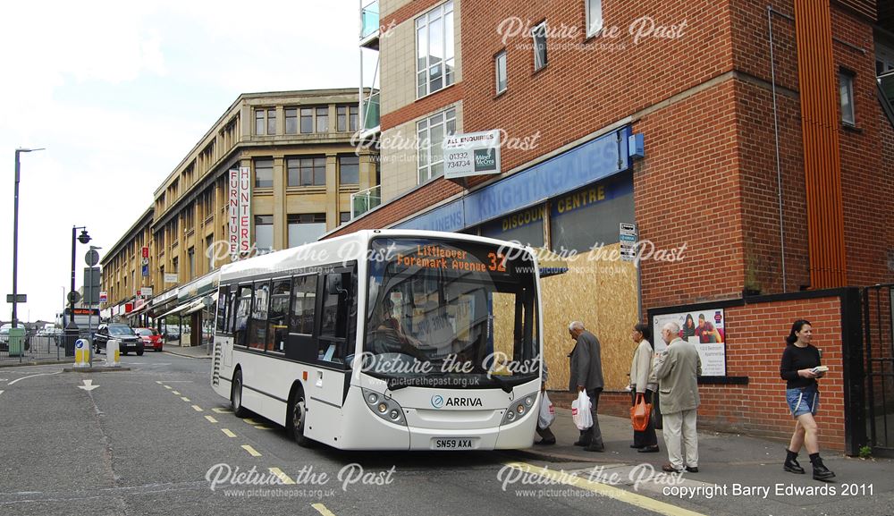 Arriva hired Enviro 200 1003, Babington Lane, Derby