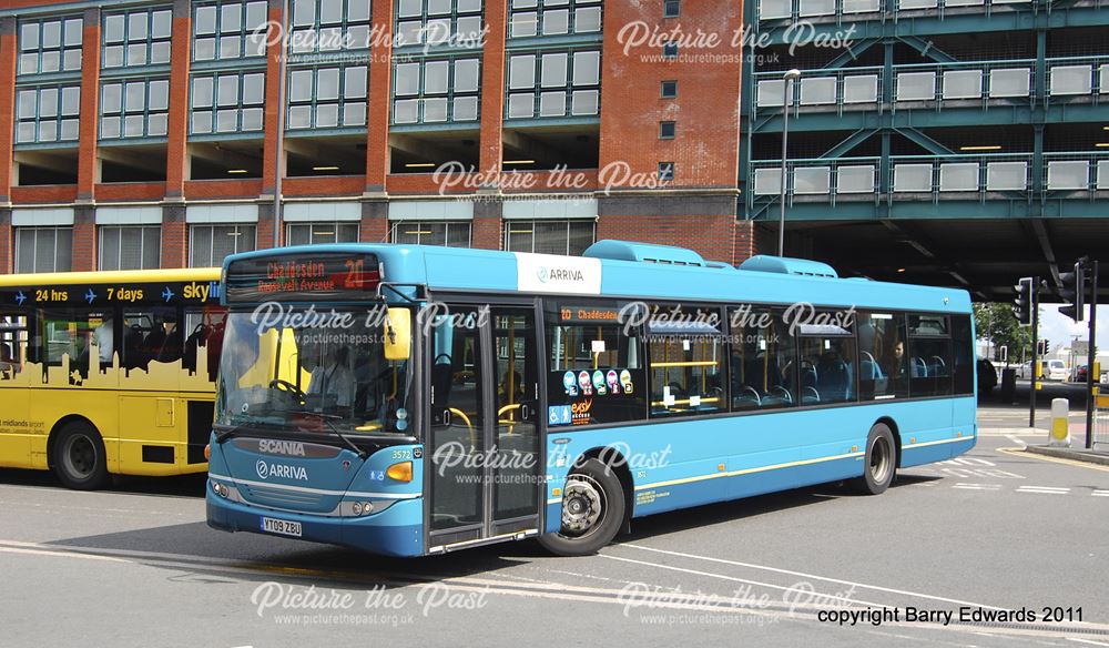 Arriva Scania Omnicity 3572, Bus Station, Derby