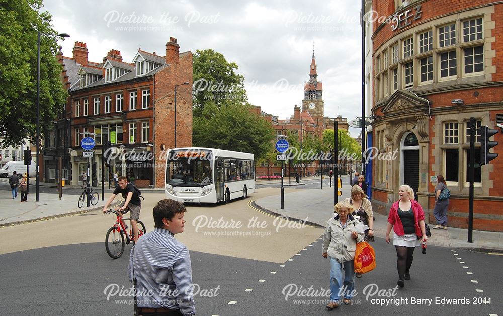 Arriva hired Enviro 200 1004, Wardwick, Derby