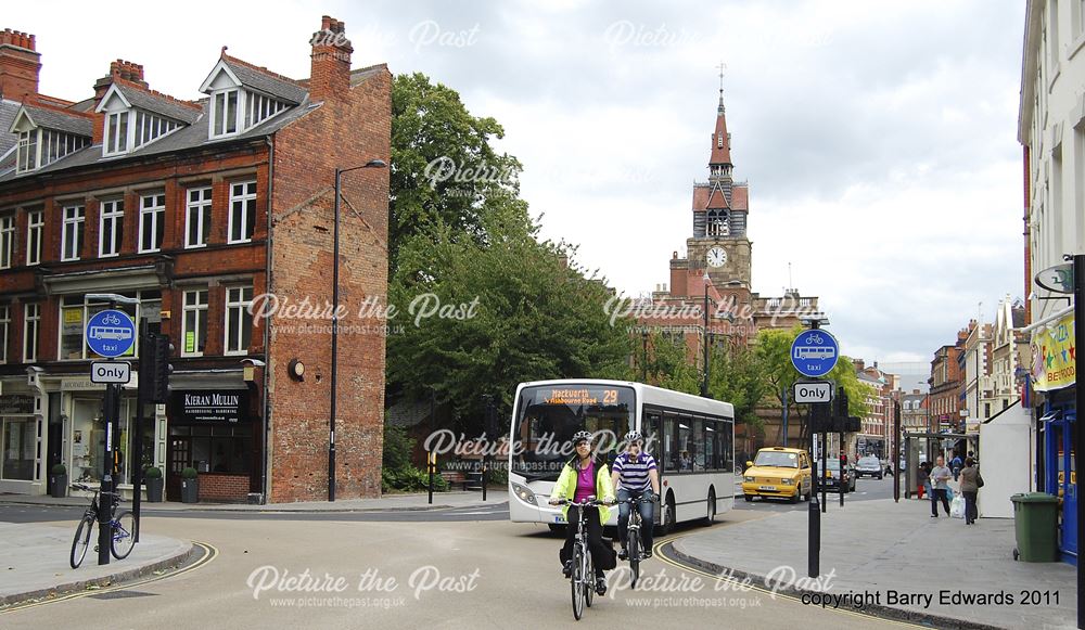 Arriva hired Enviro 200 1006, Wardwick, Derby