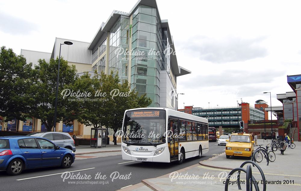 Arriva hired Enviro 200 1002, Morledge, Derby