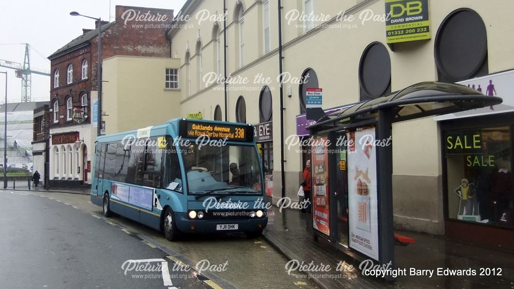 Arriva Optare Solo 2538, Albert Street, Derby